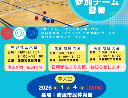 おきなわMixボッチャ大会（中部地区大会）、開催します！